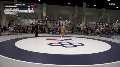 U15 GR - 57 lbs Cons. Round 1 - Jeremy Miears, Tennessee vs Warrior Bundra, Rim Fighting Scots Youth Wrestling