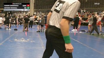 81 lbs Rr Rnd 3 - Vander Zimmerman, Triumph Blue - MSE vs Antonio Woodall, DoughBoy WC - MSE