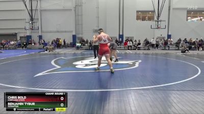 197 lbs Champ. Round 2 - Benjamin Tybur, Scranton vs Chris Bold, Cortland State