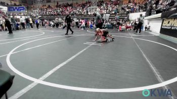 52 lbs Round Of 32 - Easton Lee, Red Ryder Wrestling Club vs Keaton Fuller, Comanche Takedown Club