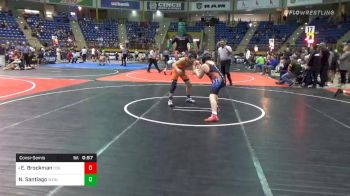 Consolation - Erik Brockman, Fox Valley Elite vs Noah Santiago, Wesley Club Wrestling