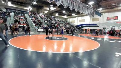 285 lbs Champ. Round 1 - Logan Rigney, Alta Loma vs Jackson Kelsey, Corona