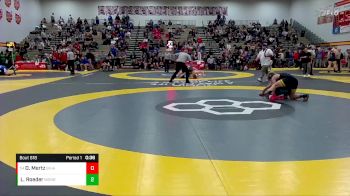 144 lbs Cons. Round 4 - Oden Mertz, Columbus Bishop Hartley vs Landen Roeder, Monroeville