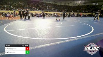 106 lbs Round Of 32 - Victor Morales, None vs Easton Witters, Cowboy Wrestling Club