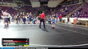 51-52 lbs Round 3 - Axton Bauer, Victory Wrestling Club - VTC vs Oliver Jackson, Widefield Wrestling Club