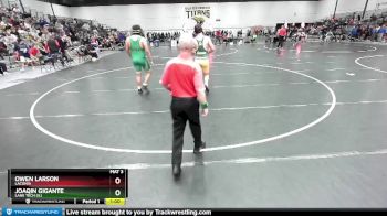 215 lbs Cons. Round 3 - Owen Larson, Laconia vs Joaqin Gigante, Lane Tech (IL)