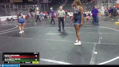 180 lbs Champ. Round 2 - Elizabeth Reyes, Team California vs Faith Macharia, Team Texas
