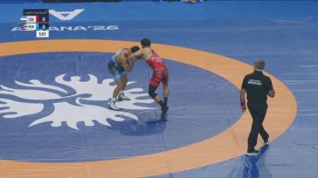 61 kg 1/8 Final - Gulomjon Abdullaev, Uzbekistan vs Caleb Lee Smith, Puerto Rico