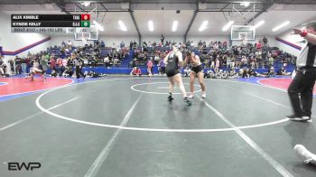 145-155 lbs Final - Alix Kimble, Tahlequah Girls HS vs Kynzie Kelly, Broken Arrow Girls