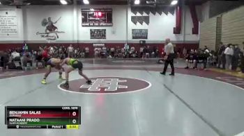 126 lbs Cons. Semi - Nataani Prado, SLAM Academy vs Benjamin Salas, Durango