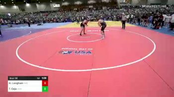 Round Of 32 - Hunter Langham, Harrisburg Mat Club vs Troy Ceja, Vasky Bros