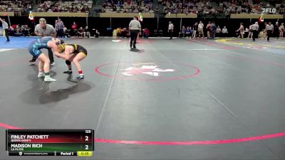 125 lbs Cons. Quarter - Finley Patchett, Queen Anne`s vs Madison Rich, La Plata