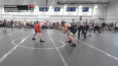 190 lbs Round 1 (4 Team) - Hunter Snyder, All American vs Kyler Crooks, St. Paris Graham