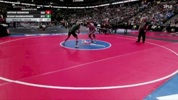 132-2A Champ. Round 1 - Arthur Redmond, Sorocco vs Elijah Baumgardner, Monte Vista