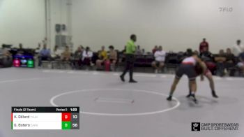 120 lbs Finals (2 Team) - Keanu Dillard, Team Thunder vs Gauge Botero, Team Carnage