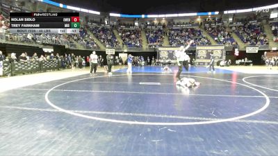 45 lbs Consy 1 - Nolan Sidlo, Owen J. Roberts vs Trey Farnham, Mid Valley