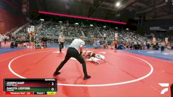 4A-145 lbs Semifinal - Joseph Naef, Star Valley vs Dakota Ledford, Laramie
