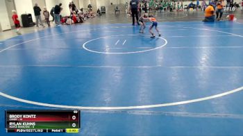 60 lbs Semis (4 Team) - Brody Kontz, Canby vs Rylan Kuhns, Maple River/USC