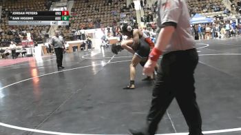 7A 175 lbs Cons. Round 3 - Jordan Peters, Opelika Hs vs Sam Higgins, Auburn