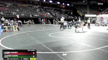 106 Class 4 lbs Cons. Round 2 - Gunner Dahms, Staley vs Corbin Massey, Republic