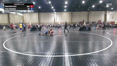 144 lbs Round Of 16 - Jonathan Diaz, Southwest Eagles vs Jose Herrera, Attack Wrestling Club