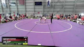 120 lbs Round 1 (8 Team) - Matthew Martino, Idaho vs Cael Kusky, Georgia Red