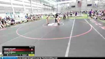 120 lbs Quarters & 1st Wb (16 Team) - Aiden Stuart, Kansas Red vs Noah Kubala, Colorado