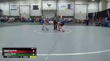 106 lbs Semis & 1st Wrestleback (8 Team) - Cadyn Coyle, Bennington vs Royce Klucas, Waverly