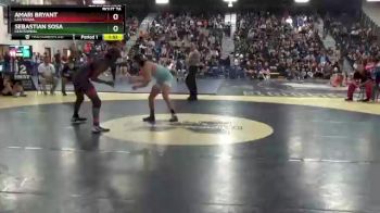 160 lbs Quarterfinal - Sebastian Sosa, Centennial vs Amari Bryant, Las Vegas