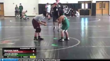 86 lbs Round 3 - Jaykob Arcibal, Gold Rush Wrestling vs Braydon Tabor, Faith Lutheran Wrestling Club/