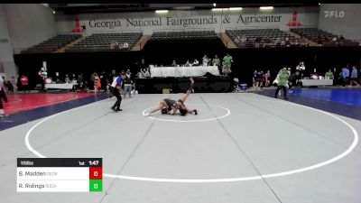 115 lbs Quarterfinal - Brooke Madden, Georgia vs Ruthie Ridings, Rockmart Takedown Club