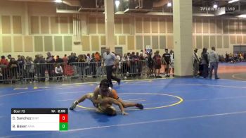 Consolation - Christopher Sanchez, Buies Creek RTC vs Blake Baker, Appalachian State-UN