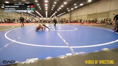 68 lbs Rr Rnd 3 - Yusef Elasfouri, Shelton Wrestling Academy 12U vs Tate Russell, POWA 12U