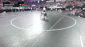 D2-113 lbs 5th Place Match - Easton Felchlin, Wrightstown vs Bently Nowak, Coleman