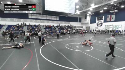 113 lbs 3rd Place Match - Jonah Juergens, OCRTC vs Rickey Orsborn, Chaparral High School Wrestlin