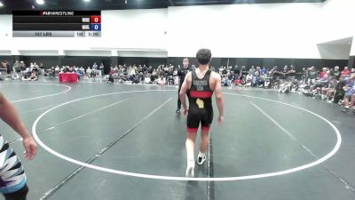 157 lbs Declan Koch, Wisconsin Red vs Bryce Morrison, Team Michigan - Blue