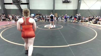 16U Girls GR - 140 lbs Champ. Round 1 - Berkley McCullough, WA vs Cheyanne Wolfard-Henry, WA