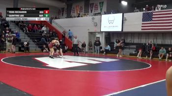 120 lbs Cons. Semi - Quintrie Lee, Mount Pleasant vs Tess Richards, Solon