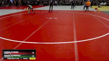 75 lbs Semis & 1st Wrestleback (8 Team) - Corbin Scherer, Sartell vs Rowan Schreifels, Paynesville