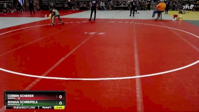 75 lbs Semis & 1st Wrestleback (8 Team) - Corbin Scherer, Sartell vs Rowan Schreifels, Paynesville