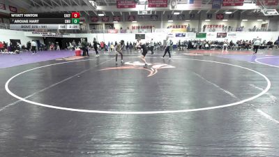 141 lbs Quarterfinal - Arojae Hart, Central Methodist vs Wyatt Hinton, Campbellsville (Ky.)