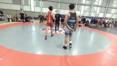 165 lbs Semis - Zachariah Delgado, Riverhawk Wrestling Academy vs Colby Ducatt, Team Aggression Wrestling Club
