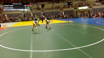 93 lbs Semis (4 Team) - Kohen Thier, Adrian vs Ehann Faris, Minneota
