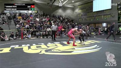 122 lbs Cons. Round 2 - Roman Frye, Spring Hills Wrestling Club vs David Salas, Team Selma