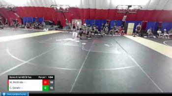 160 lbs Semis & 1st Wb (8 Team) - Matt McBride, Holmen A vs Connor Gmahl, Mora