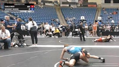 117 lbs Quarterfinal - Mckenzy Mason, Unattached vs Carla West, Northern Oklahoma College- Tonkawa
