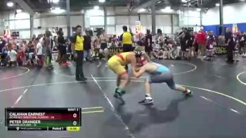 112 lbs Round 1 (6 Team) - Calahan Earnest, No Escape Wrestling Academy vs Peter Dranger, Indiana Outlaws