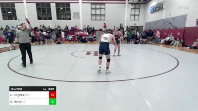 150 lbs Consi Of 16 #1 - DJ Rogers, Mt. Pisgah Christian vs Davis Hord, Charlotte Latin