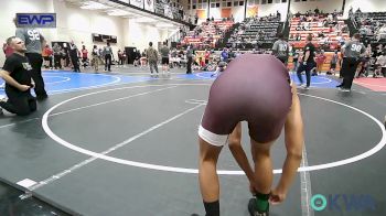 140 lbs Final - Kaleb Kelley, Tiger Trained Wrestling vs Benji Sanchez, Eufaula Ironheads Wrestling Club