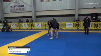 ALMANSOR VAZ vs TED ALLEN FISHER 2021 Pan IBJJF Jiu-Jitsu No-Gi Championship
